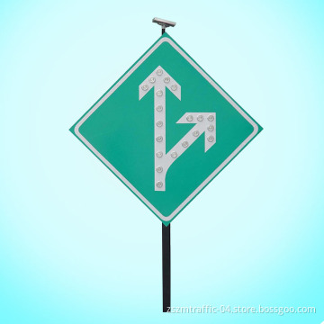 2014 New Design Long Life Time Wholesale Solar Road Signs for Bicycle Traffic